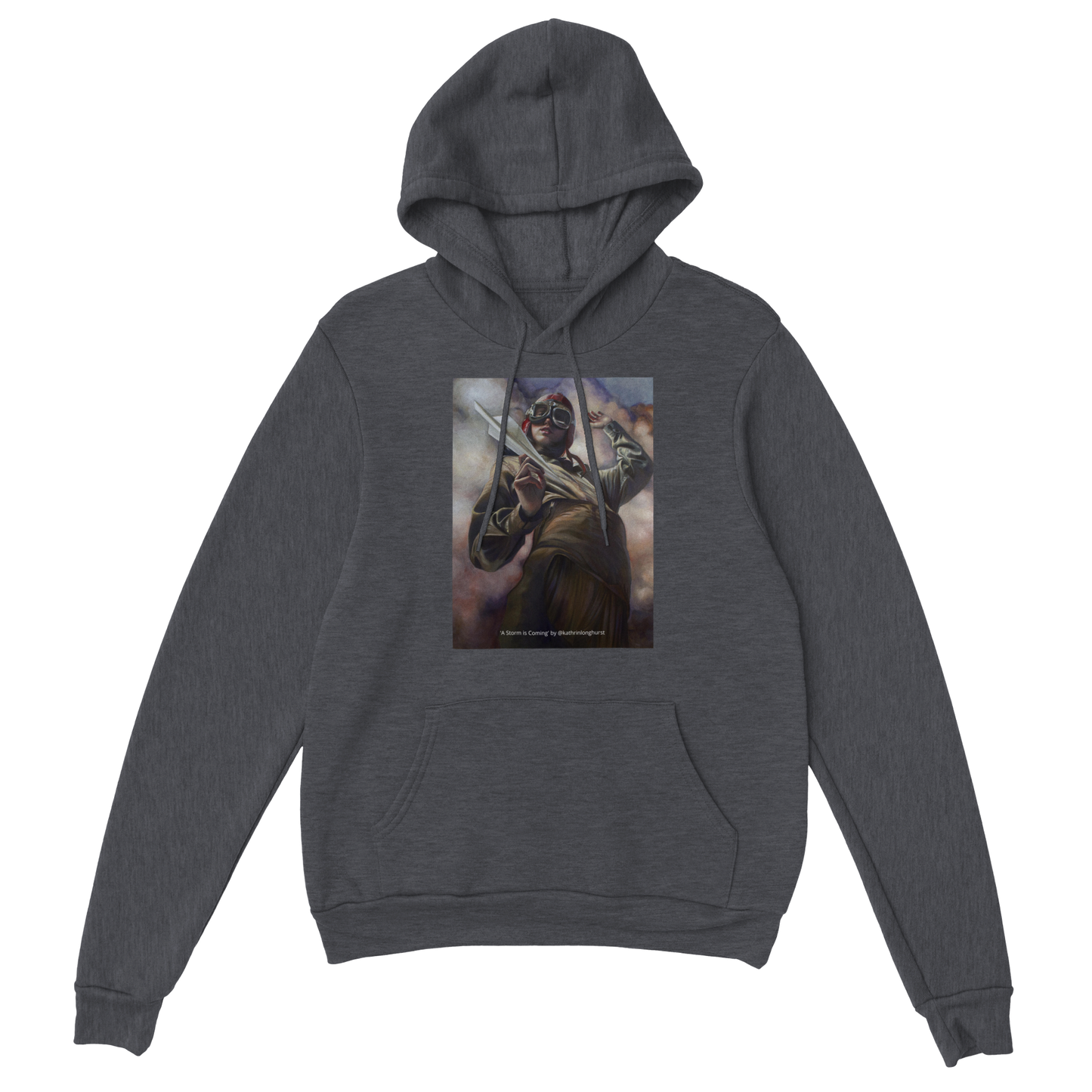 'A Storm is Coming' by Kathrin Longhurst - Classic Unisex Pullover Hoodie (available in 8 colours)