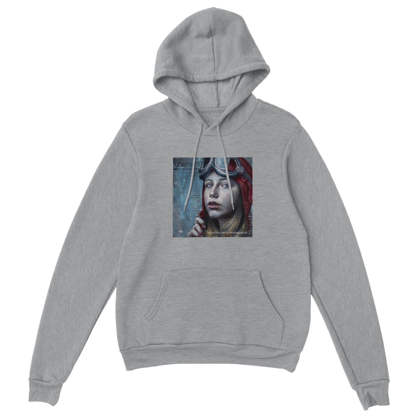 'To Seek the Truth' by Kathrin Longhurst - Classic Unisex Pullover Hoodie (available in 8 colours)