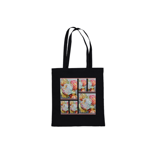 Untitled Artwork by Tina Hunter (red, black and navy) - Classic Tote Bag