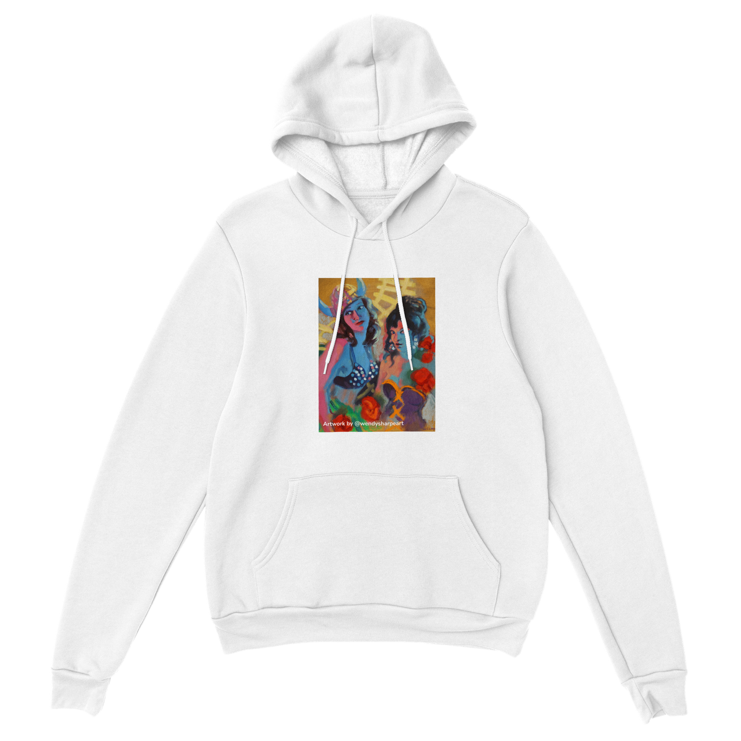 Untitled Artwork by Wendy Sharpe - Classic Unisex Pullover Hoodie (available in 8 colours)
