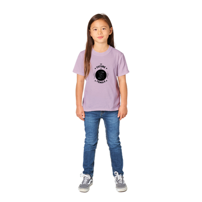 Future is Female - Classic Kids T-shirt - Pink