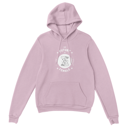 Future is Female -  Pullover Hoodie - Pink