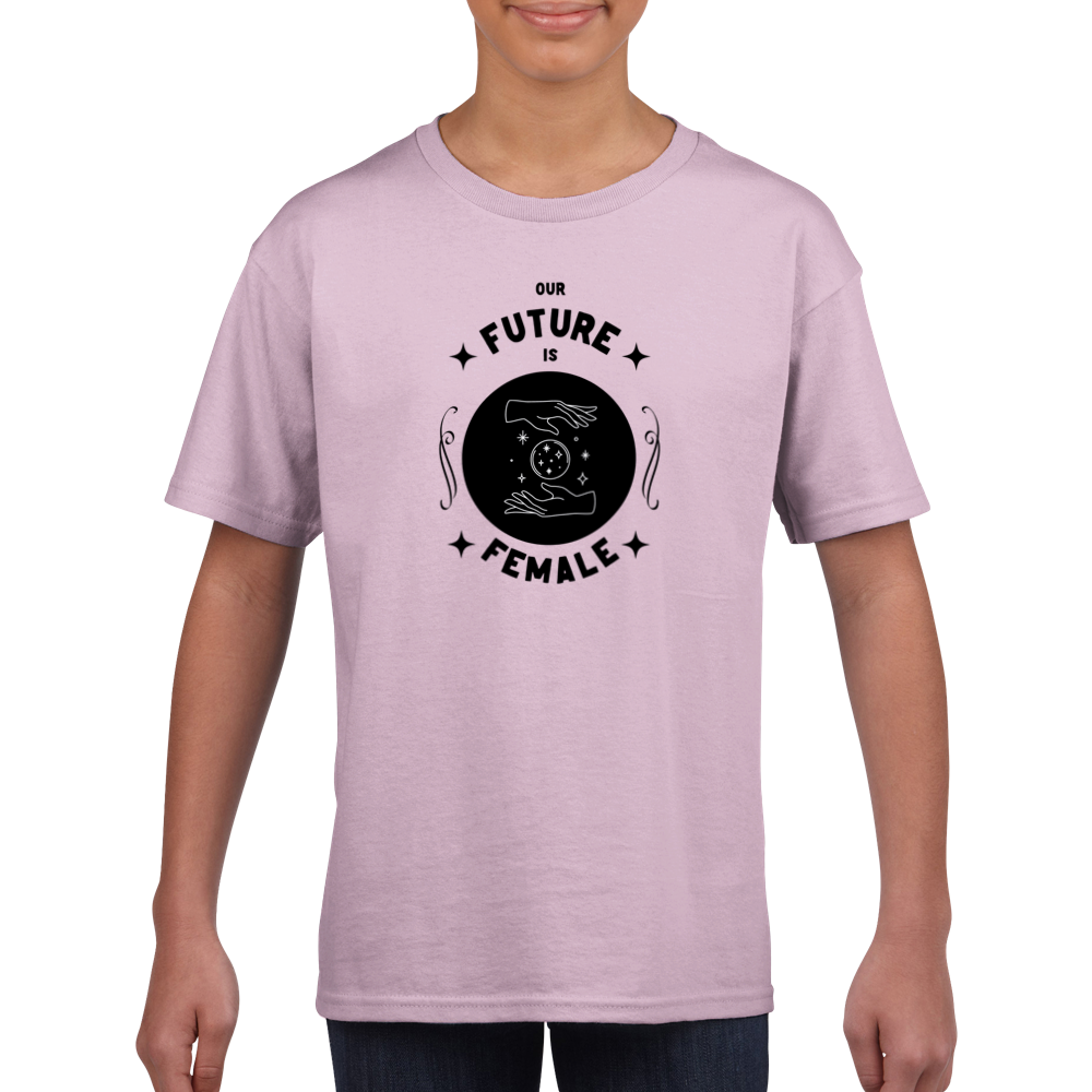 Future is Female - Classic Kids T-shirt - Pink