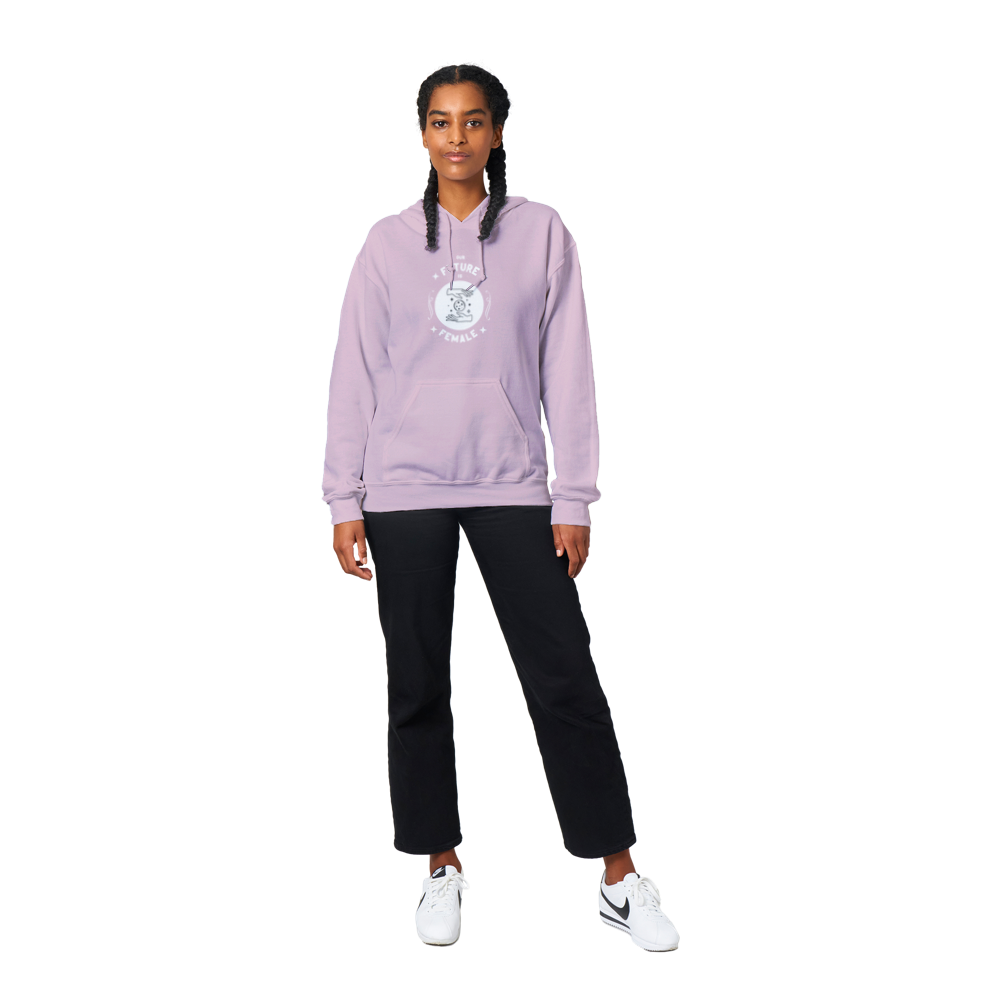 Future is Female -  Pullover Hoodie - Pink