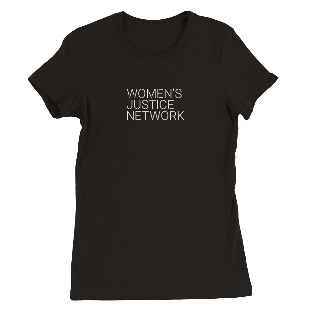 Women's Justice Network T Shirt - Black