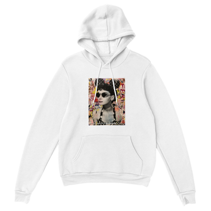 'Audrey Does Disneyland' by Brendan Walsh - Classic Unisex Pullover Hoodie (available in 8 colours)