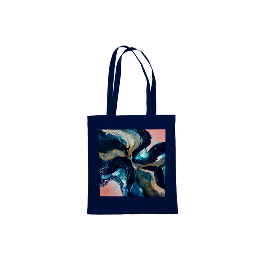 'Riptide' by Rachael Higby - Classic Tote Bag (white and natural)