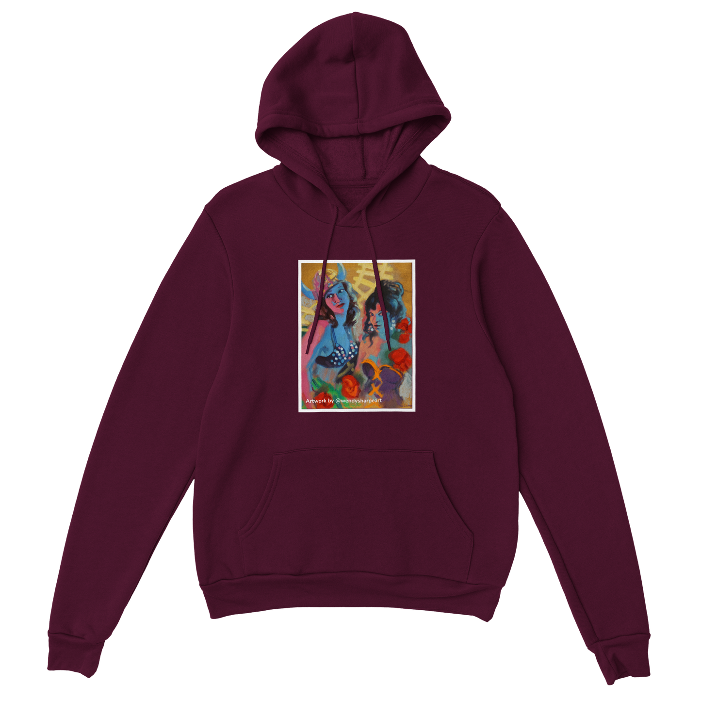 Untitled Artwork by Wendy Sharpe - Classic Unisex Pullover Hoodie (available in 8 colours)